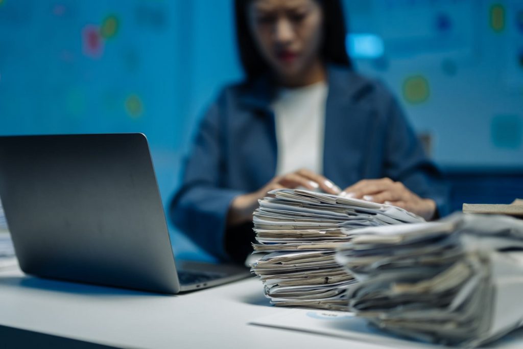 Destrucción de documentos empresariales