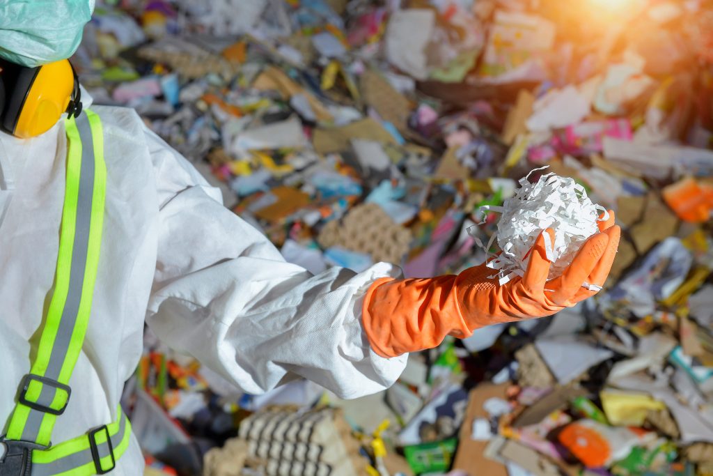 Destrucción segura de documentos empresariales